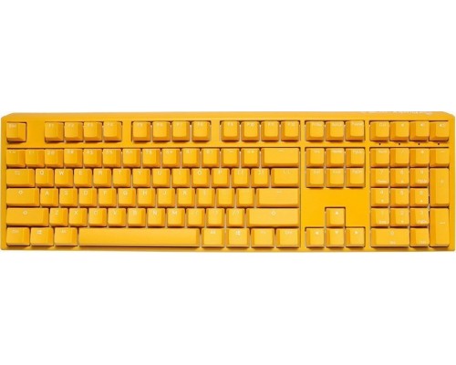 Ducky Ducky One 3 Yellow Gaming Keyboard, RGB LED - MX-Black (US)