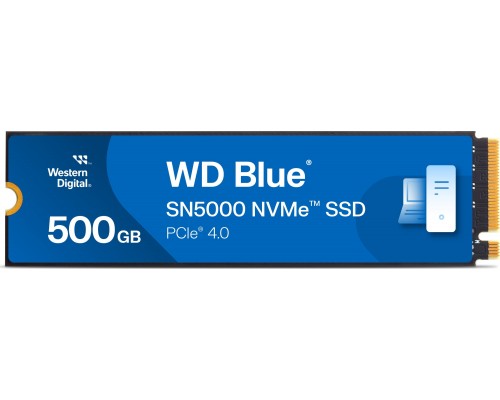 SSD SanDisk Blue SN5000 500GB M.2 2280 PCI-E x4 Gen4 NVMe (WDS500G4B0E)