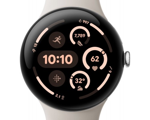 Smartwatch Google Pixel Watch 3 45mm Wifi Silver/Porc LF