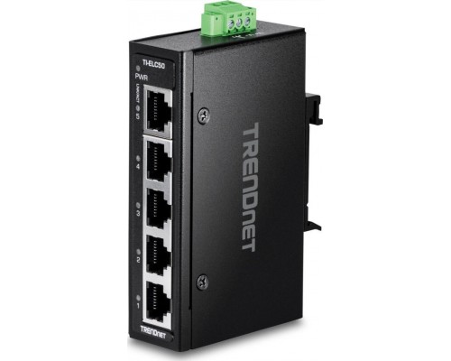 Switch TRENDnet TRENDnet 5-Port Industrial Fast Ethernet DIN-Rail MiniSwitch