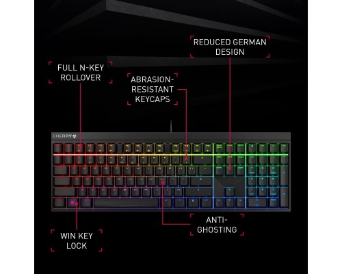 Cherry CHERRY MX 2.0S RGB MX Red