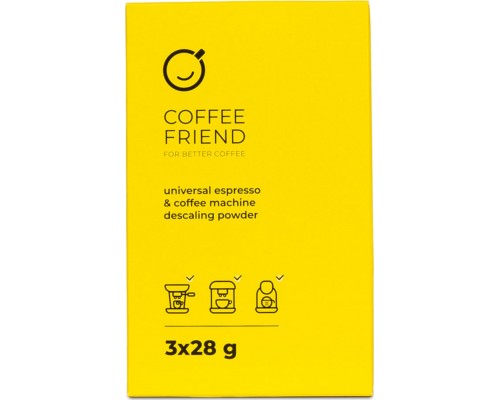Universal descaling powder Coffee Friend Descal, 3 pcs.