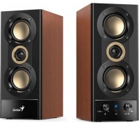 Genius g�o�niki SP-HF800BT, 2.0, 20W, black-br�zowy, Bluetooth 5.3