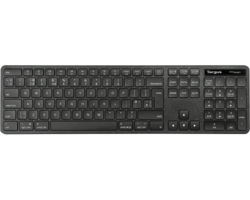 Targus AKB873NO klawiatura Uniwersalne RF Wireless + Bluetooth QWERTY Skandynawia Czarny