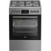 Gas stove with electric oven BEKO FBMA62330TXDSN, 60 cm