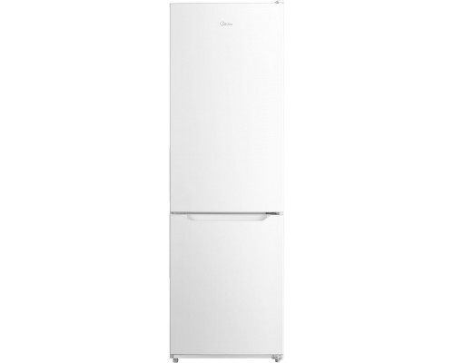 Midea Refrigerator | MDRB424FGE01I | Energy efficiency class E | Free standing | Combi | Height 188 cm | No Frost system | Fridge net capacity 224 L | Freezer net capacity 86 L | 42 dB | White