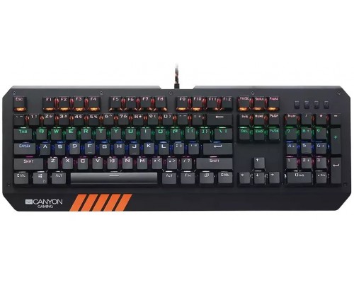 CANYON keyboard Hazard GK-6 RGB US/RU WiRed Black