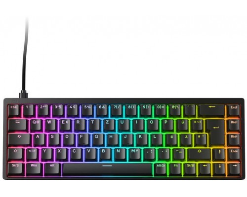 Endgame Gear KB65HE 8k  do gier, Hall Effect, 8000Hz, 65%, RGB - Raesha Silent, ISO (DE), Black