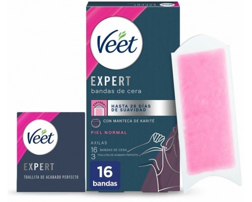 Veet Plastry  Depilacji Ciała Veet Expert Pach (16 Sztuk)