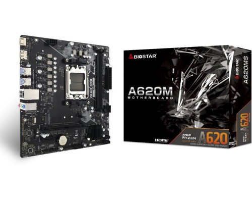 AMD A620 Biostar A620MS (A620,AM5,mATX,DDR5)