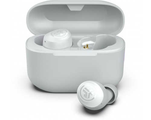 JLab Go Pop+, True  Stereo (TWS), 20 - 20000 Hz, Calls/Music/Sport/Everyday, Headphones, White
