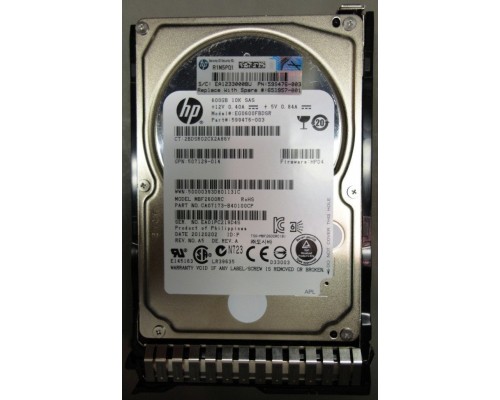 HP 600GB hot-plug dual-port SAS HDD dysk twardy 10000 RPM 2.5"