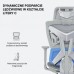 Anda Seat X-Air Mega Size XL Mesh Gray