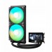 TRYX PANORAMA Komplett-Wasserkühlung, ARGB 280 mm, Black