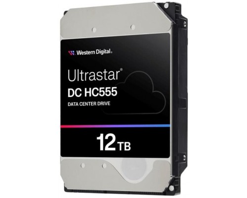 WD Ultrastar DC HC555 twardy Centrum danych 12 TB wewnętrzny 3.5" (8.9 cm) SATA 6Gb/s 7200 rpm Puffer: 512 MB
