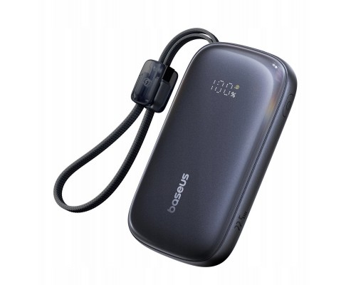 Baseus EnerFill FC21 QPow3 Ultra 10000mAh 22.5W  wyświetlaczem cyfrowym i odłączanym kablem - Black