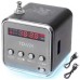 RoGer Bluetooth Wireless Speaker with FM Radio / Handsfree / LED / AUX / USB / 3W