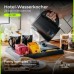AD 1387 hotelowy ze stali nierdzewnej o pojemności 1,0 l | tacka powitalna z kubkami i przegródkami