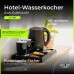 AD 1387 hotelowy ze stali nierdzewnej o pojemności 1,0 l | tacka powitalna z kubkami i przegródkami