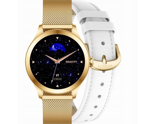 Smartwatch Gravity Smartwatch White-Gold 2  GT25-2 PRO