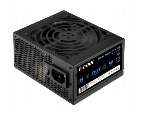 1stCOOL Zdroj White Storm SFX 400 85+, 400W, SFX, czarny