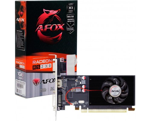 Radeon R5 230 1GB DDR3 64Bit DVI HDMI VGA LP