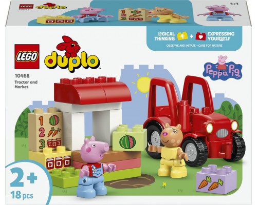 LEGO Duplo Ciągnik i rynek (10468)