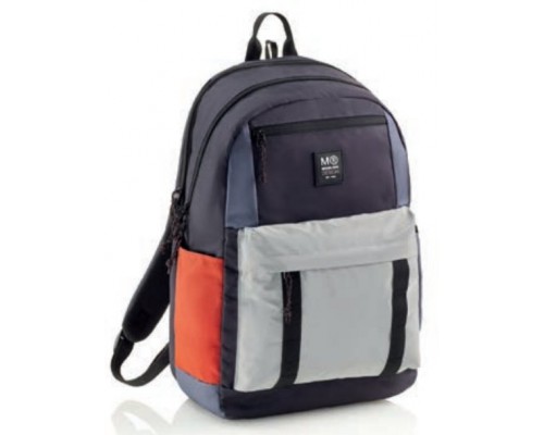 MIQUELRIUS Miquelrius Rucksack Triple Amsterdam Recyklingowy 28l 3 przegrody niebieski