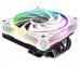 Akasa SOHO H6L M2 Low-Profile CPU-chłodzenie, ARGB - 120mm, biały