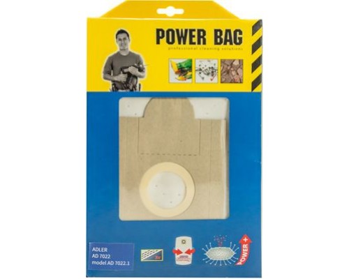 Adler Bags for the vacuum cleaner (Fiber synthetic; Adler AD 7022.1; 5 pcs.)