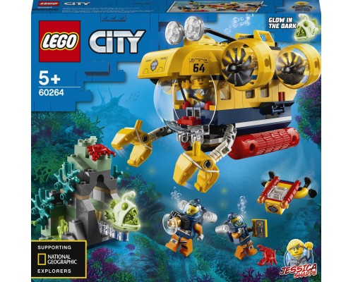 LEGO City Łódź podwodna badaczy oceanu (60264)