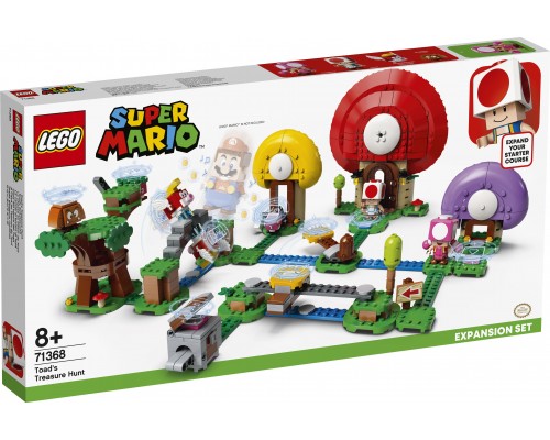 LEGO Super Mario™ Toada dārgumu medību paplašinājuma komplekts (71368)