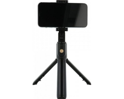 Selfie nūjiņa Pašportreta nūjiņa Tripods K07 statīvs ar bluetooth pulti / bezvadu turētājs nūja attēliem black () - 5903396033605