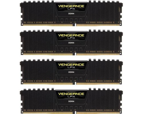 Corsair Vengeance LPX, DDR4, 64 GB, 3200MHz, CL16 (CMK64GX4M4E3200C16)