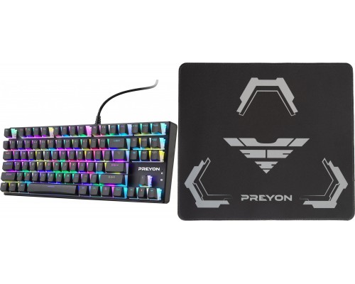 PREYON Preyon Brown Blitz Claw (PBRBC87B) + Mouse pad  Preyon Falcon Speed M (PFS40)
