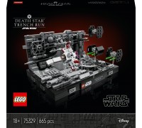LEGO Star Wars™ Death Star™ tranšeju pastaigas diorāma (75329)
