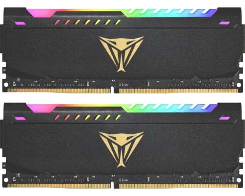 Patriot Viper Steel RGB, DDR4, 32 GB, 3200MHz, CL16 (PVSR432G320C6K)