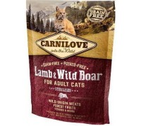 Carnilove 400g CAT STERILISED LAMB WILD