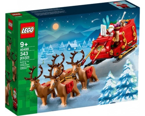 LEGO Ziemassvētku vecīša kamanas (40499)