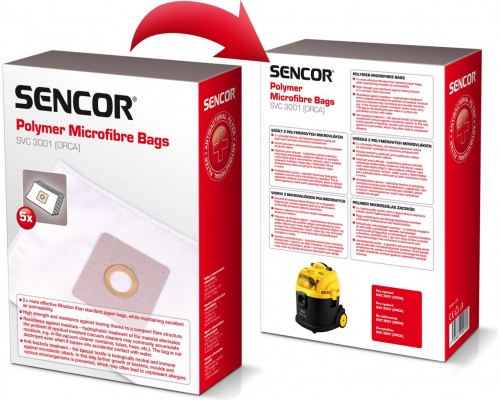 Sencor SVC3001, 5 pcs. (40022755)