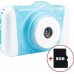 AgfaPhoto Agfaphoto Cam 2 Kamera Aparat Cyfrowy 12mp Dla Dziecka + Karta 8gb / Blue