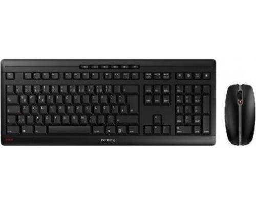 Cherry CHERRY Stream Desktop klawiatura RF Wireless QWERTZ Swiss Czarny