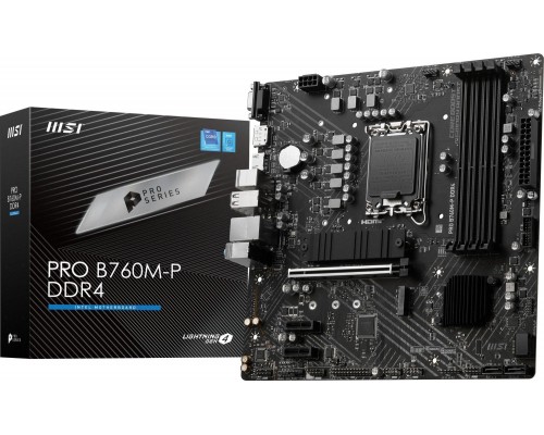 Intel B760 MSI PRO B760M-P DDR4
