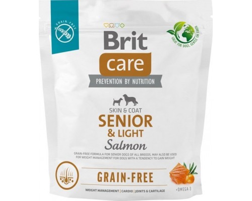 Brit BRIT CARE Dog Grain-free Senior & Light Salmon 1kg