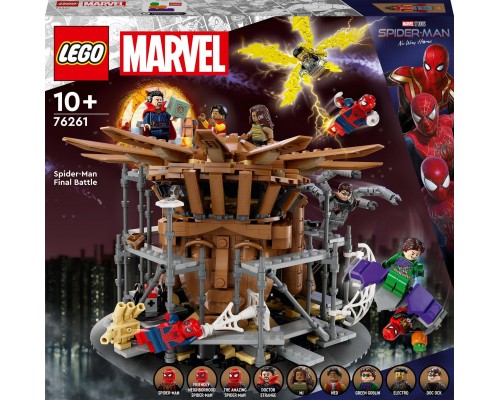 LEGO Marvel Zirnekļcilvēka Zirnekļcilvēka štata ēka (76261)