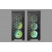Darkflash DK361 + 4 fans (black)