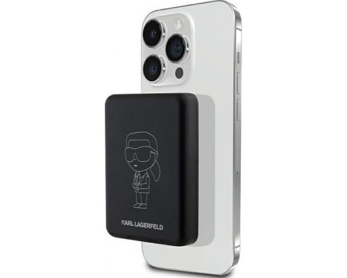 Karl Lagerfeld Karl Lagerfeld Induction KLPBM5KIOTTGK 5000mAh Black/black NFT Outline Ikonik MagSafe