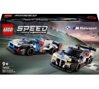 LEGO Speed Champions pašbraucošais BMW M4 GT3 un BMW M Hybrid V8 (76922)