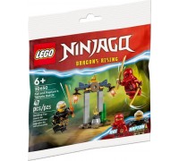 LEGO Ninjago Битва Кайи и Раптона в снегу (30650)