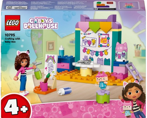 LEGO Koci Domek Gabi: Prace uzrakstīja Tekturzątkiem (10795)